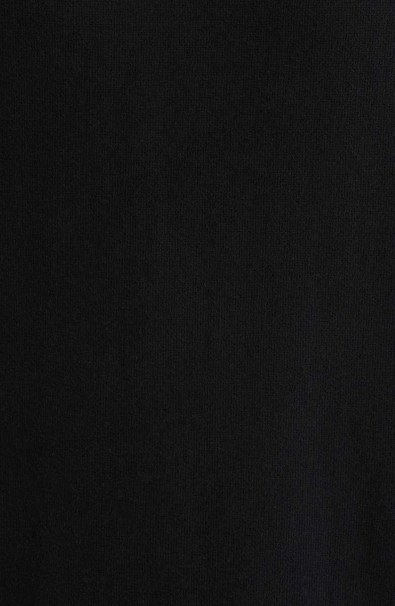 MERZ B SCHWANEN Retro Fleece Lightweight Sweatshirt, Alternate, color, Deep Black