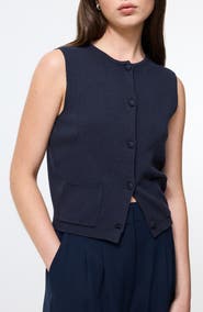 French Connection Cosysoft Knit Vest