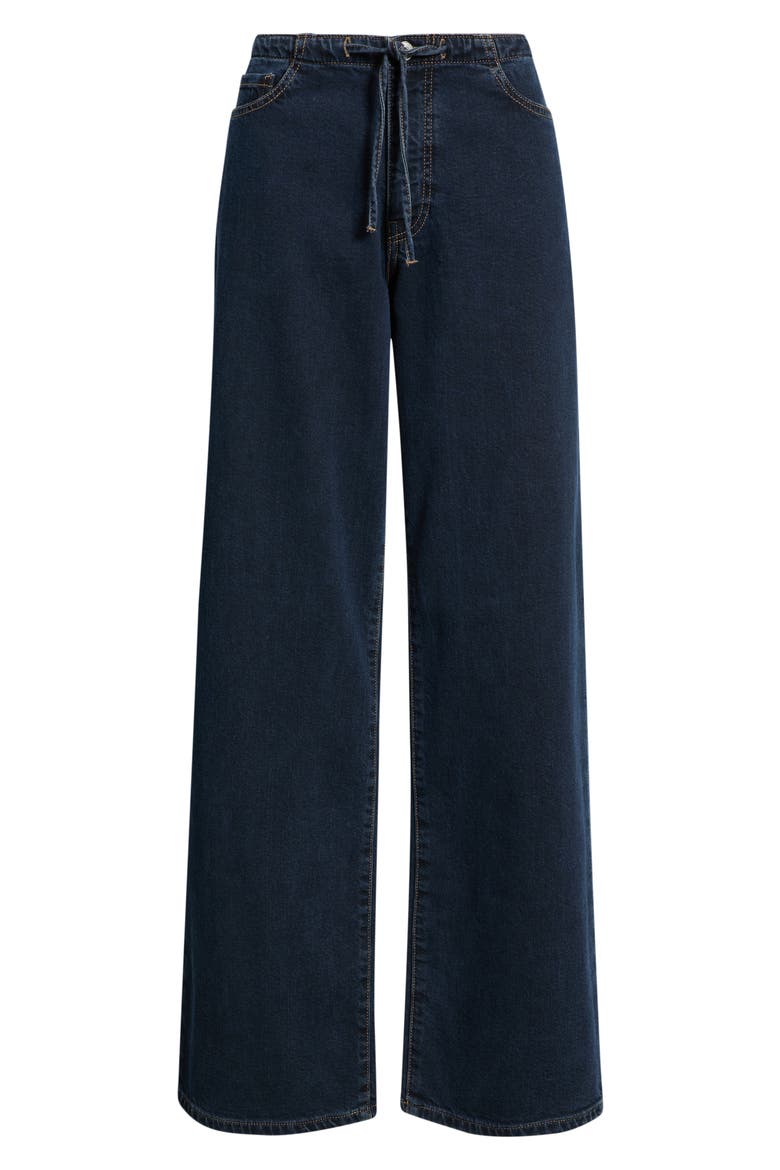 The Big Easy High Waist Wide Leg Drawstring Jeans, Alternate, color, PORTER