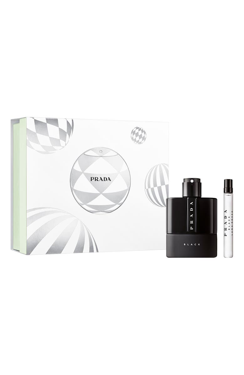Prada 2-Piece Luna Rossa Black Eau de Parfum Gift Set $175 Value, Main, color, 