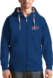 ANTIGUA Men's Antigua Royal Buffalo Bills Victory Full-Zip Hoodie