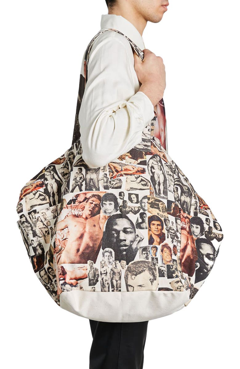 HFD x Tom of Finland Twill Tote, Alternate, color,