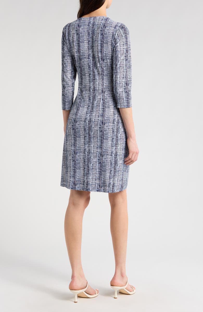 Tommy Bahama Clara Clear Waters Jersey Faux Wrap Dress, Alternate, color, Island Navy