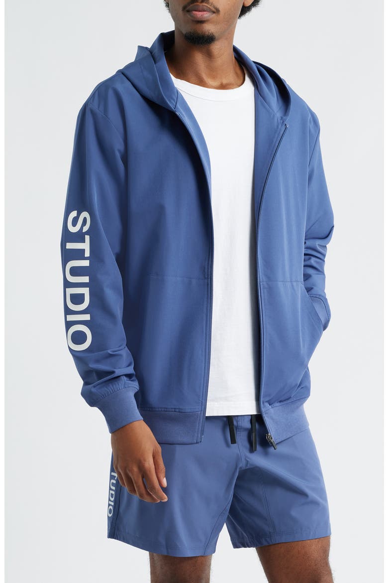 Jett Lawrence Tempo Forever Tech Zip Jacket, Main, color, BLUE