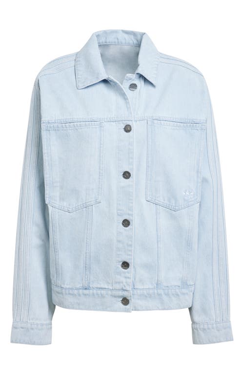 ADIDAS ORIGINALS ADIDAS ORIGINALS ESSENTIALS 3-STRIPE DENIM JACKET