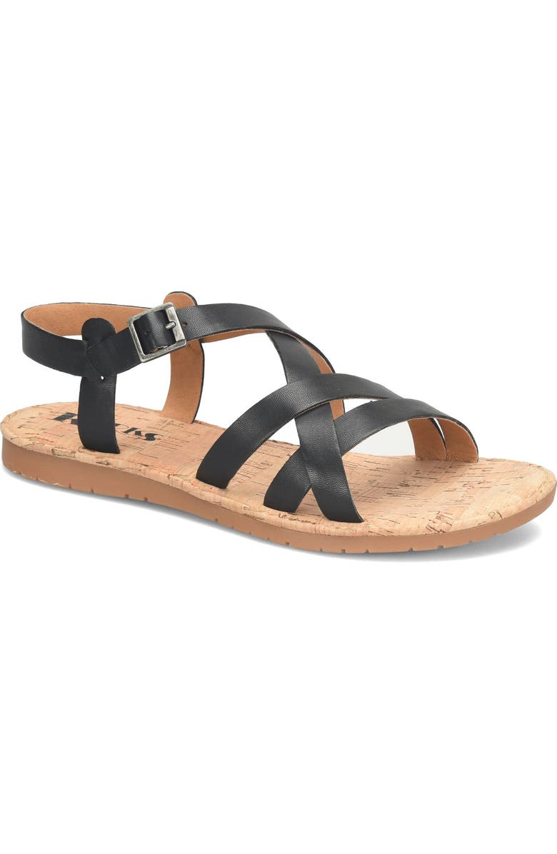 KORKS Jerrick Sandal, Main, color, Black