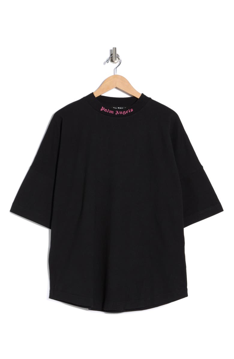 Palm Angels Crewneck Short Sleeve T-Shirt, Alternate, color, 