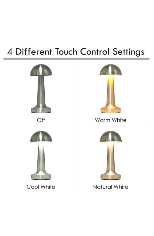 Lalia Home Touch Sensor Desk Lamp In Silver