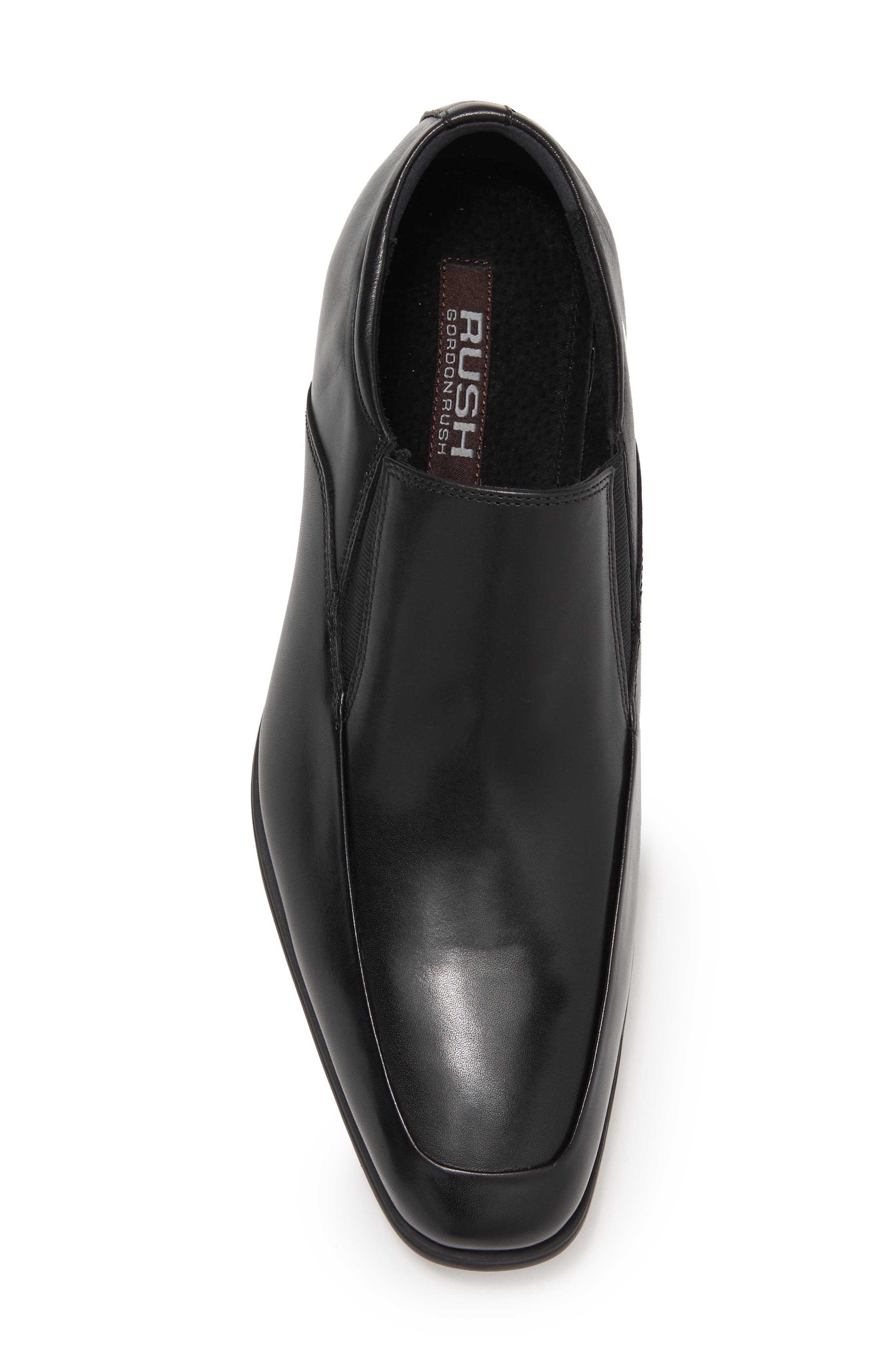 Rush by Gordon Rush Jackson Leather Slip-On Loafer, Alternate, color, Black