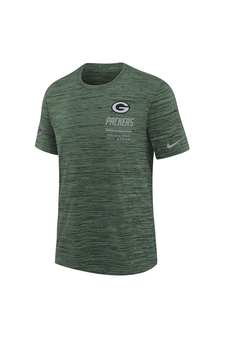 Youth Nike  Green Green Bay Packers Sideline Velocity Dri-FIT T-Shirt, Alternate, color, Green