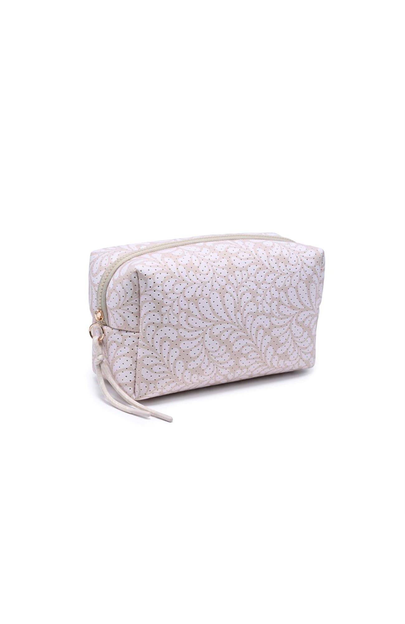 Airy Edit Cosmetic & Travel Organizer Pouch, Alternate, color, Natural