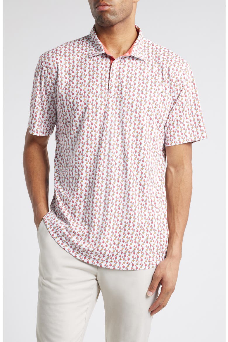 Erick Floral Golf Polo, Main, color, MLN