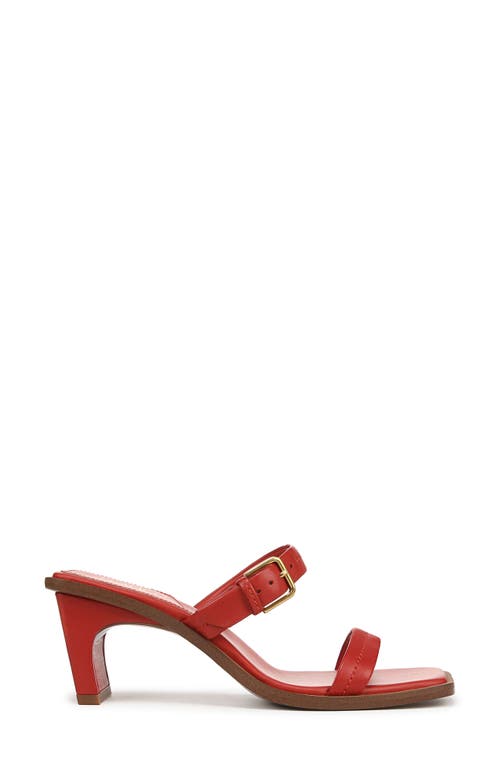 Franco Sarto Frenza Two Strap Sandal In Red
