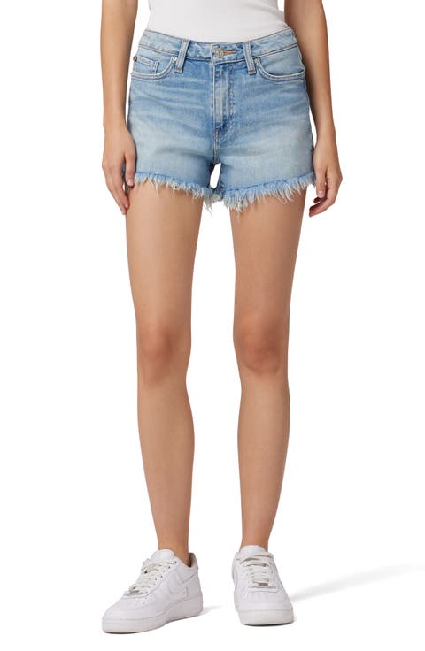 Jeans Croxley High Waist Distressed Denim Cutoff Shorts