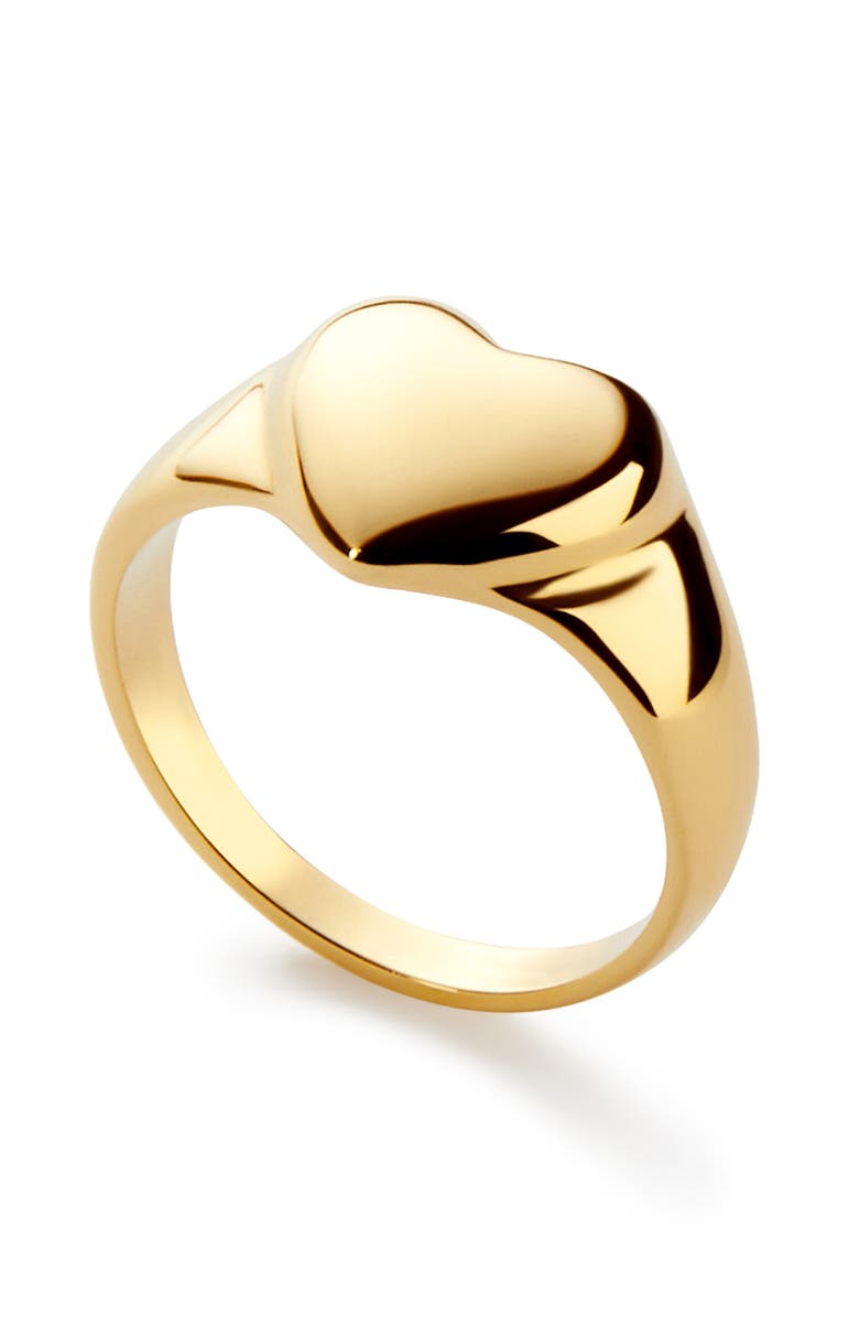 Ana Luisa Heart Ring - Isla, Main, color, Gold