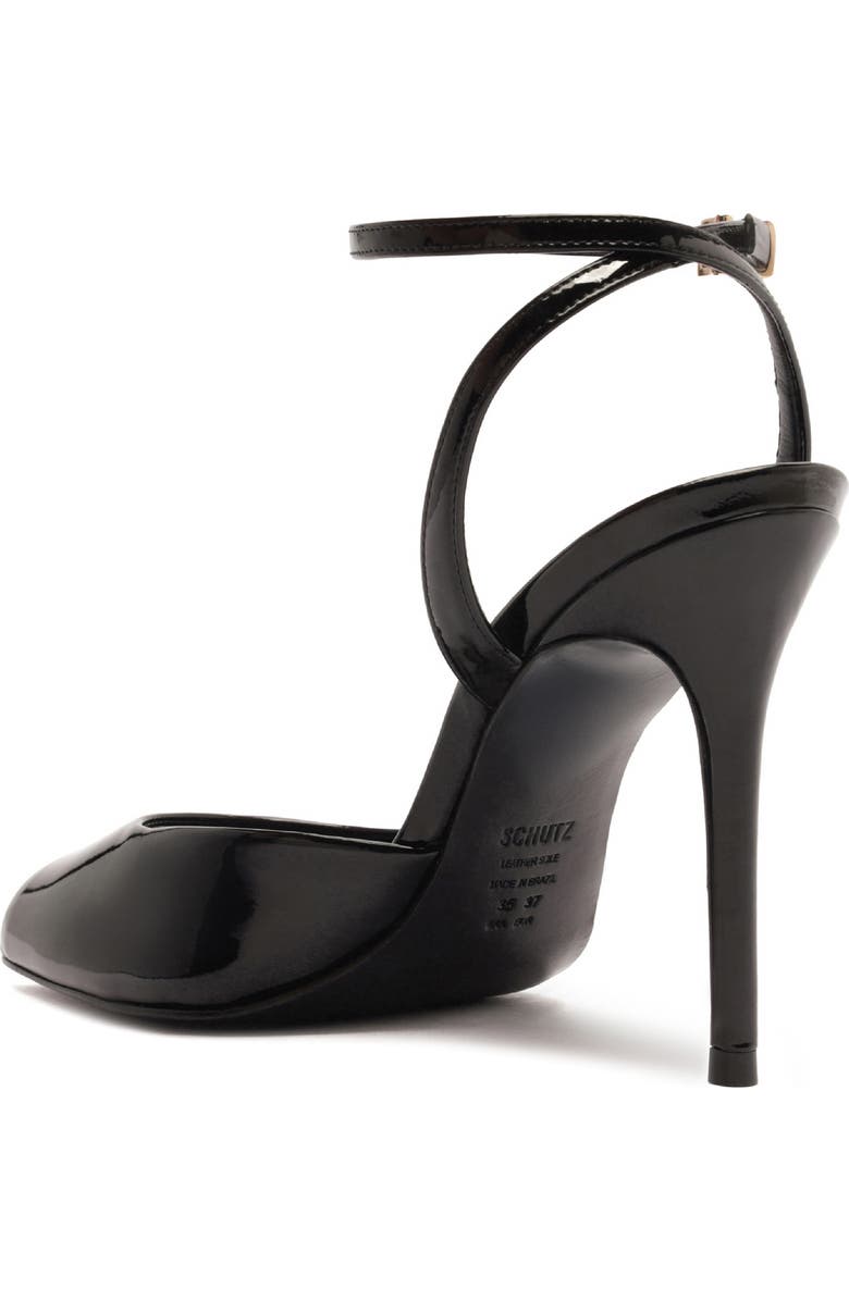 Schutz Estella Ankle Strap Sandal, Alternate, color,