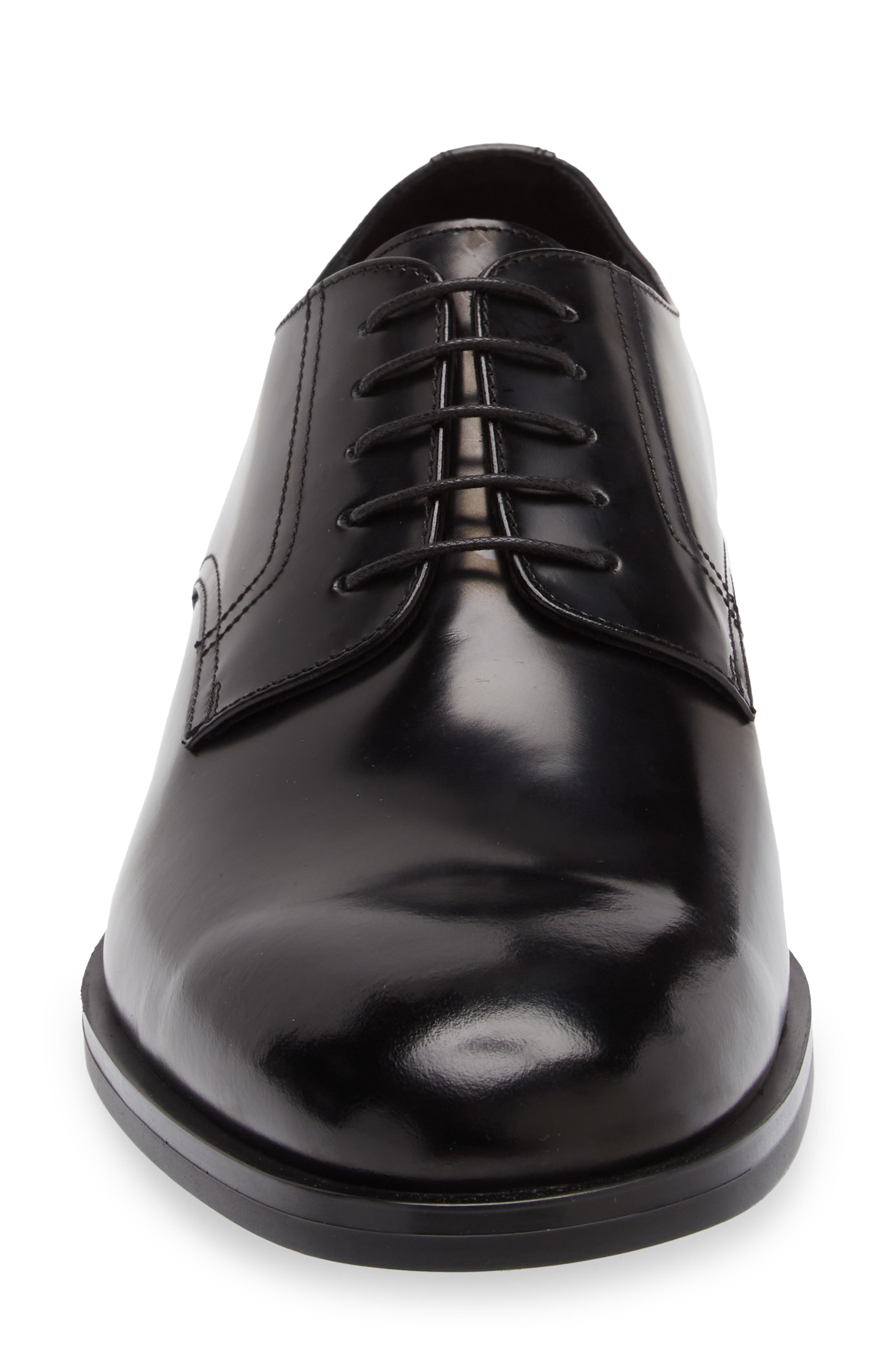 Stuart Weitzman Club Classic Derby, Alternate, color, Black