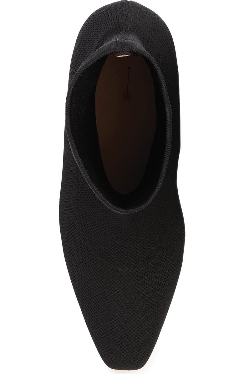 FRANKIE4 Melrose Stretch Knit Bootie, Alternate, color, Black Knit