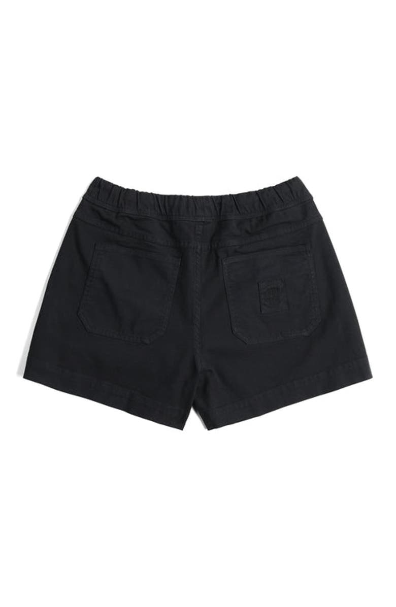 Topo Designs Women's Dirt Shorts, Alternate, color, Black