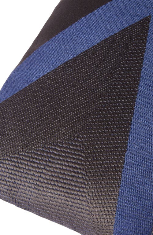 Missoni Home Nastri Relief Cushion 40x40 Cm In Blue