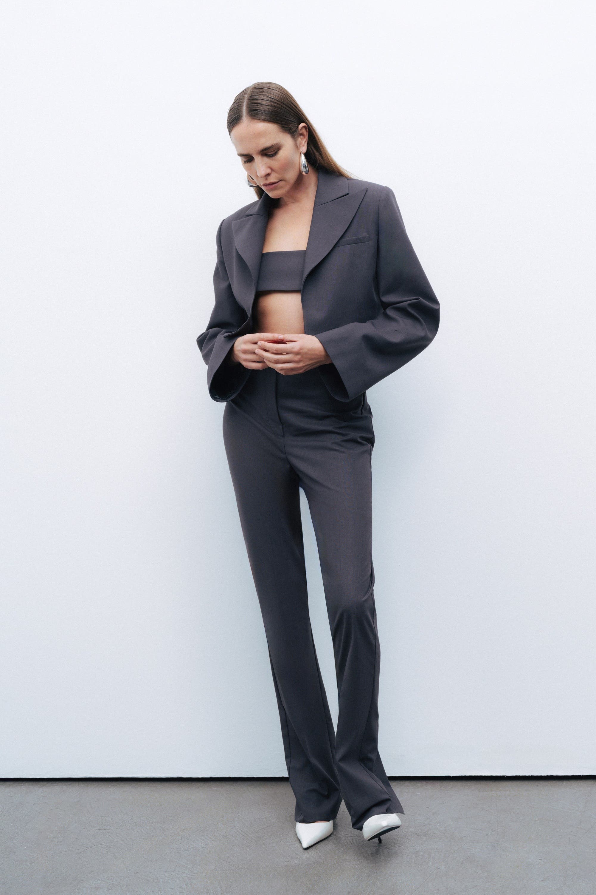 Nocturne Slit-Detail Pants (Women) | Nordstrom