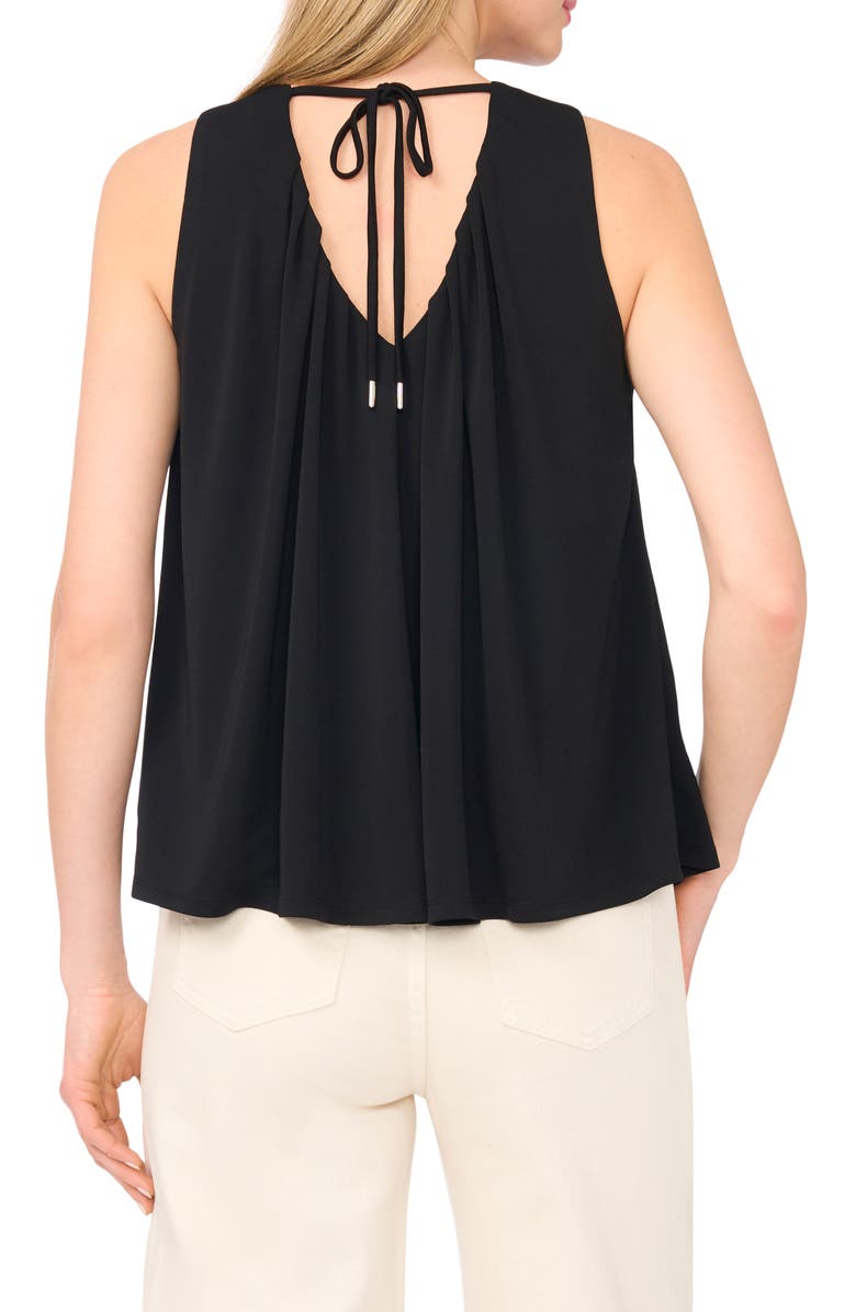 Ted Baker Ruched Halter Top, Alternate, color, Rich Black