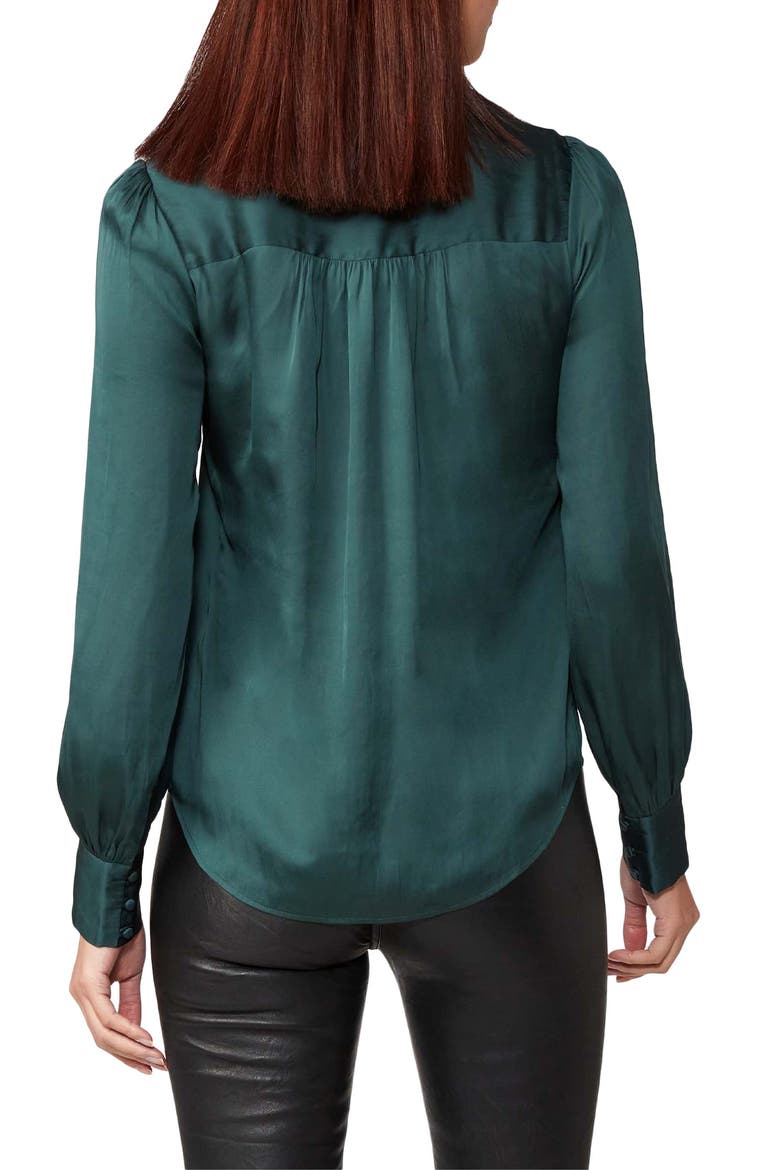 Cleobelle Long Sleeve Top, Alternate, color, DARK SPRUCE