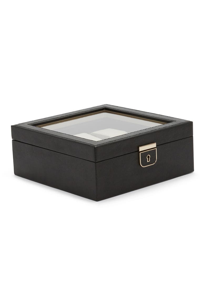 Palermo 6 PC Watch Box, Main, color, BLACK