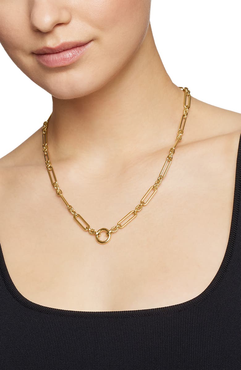 David Yurman Lexington 18K Gold Chain Necklace, Alternate, color, Yellow Gold