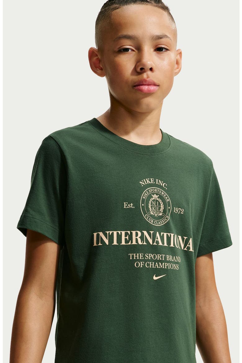 Kids' Sportswear International Graphic Tee, Alternate, color, FIR