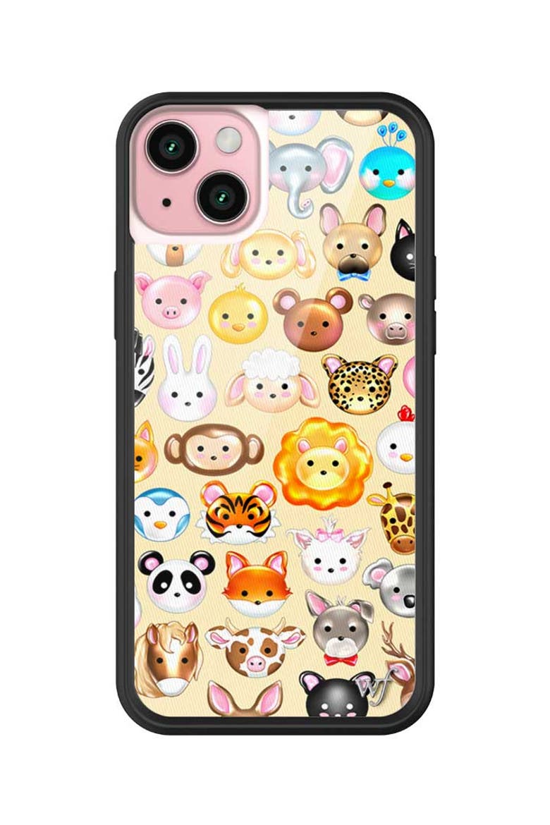 Animal Kingdom iPhone Case, Main, color, Yellow