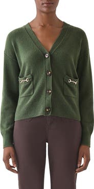 LK Bennett Pami Lambswool Cardigan