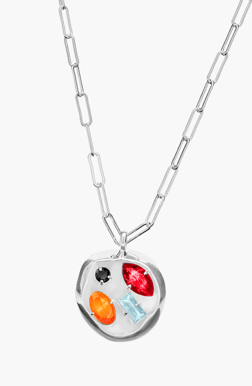 Birthdate Co. The July Birthdate Silver Pendant In July 28th - Silver