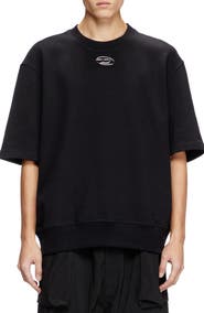 DIESEL® S-Cooling-L1 Short Sleeve Sweatshirt