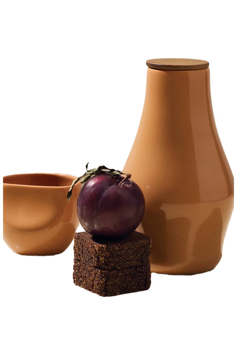 Carafe & Cup Set, Alternate, color, Amaretto