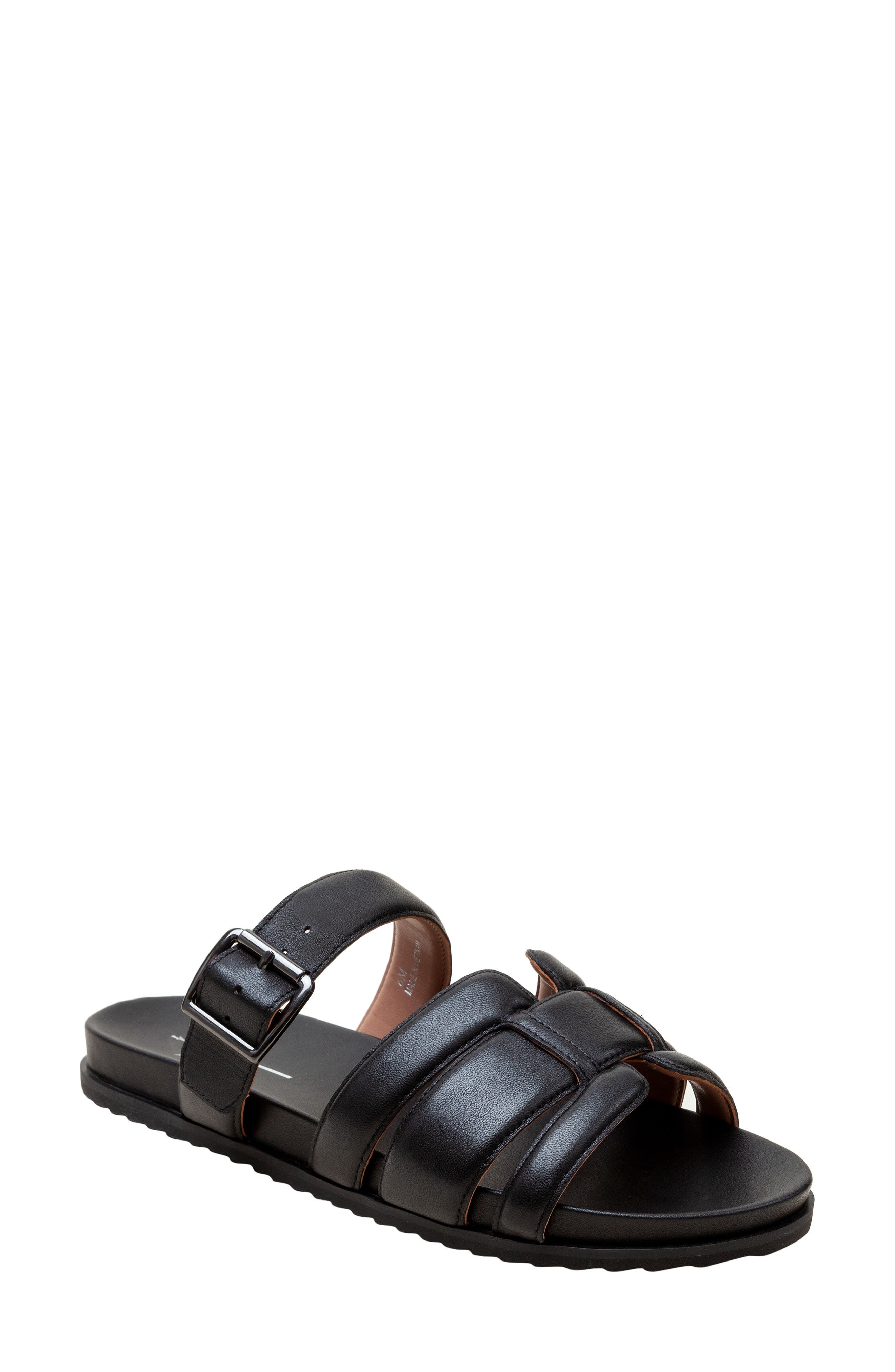 Linea Paolo Rosalie Sandal, Main, color, Black