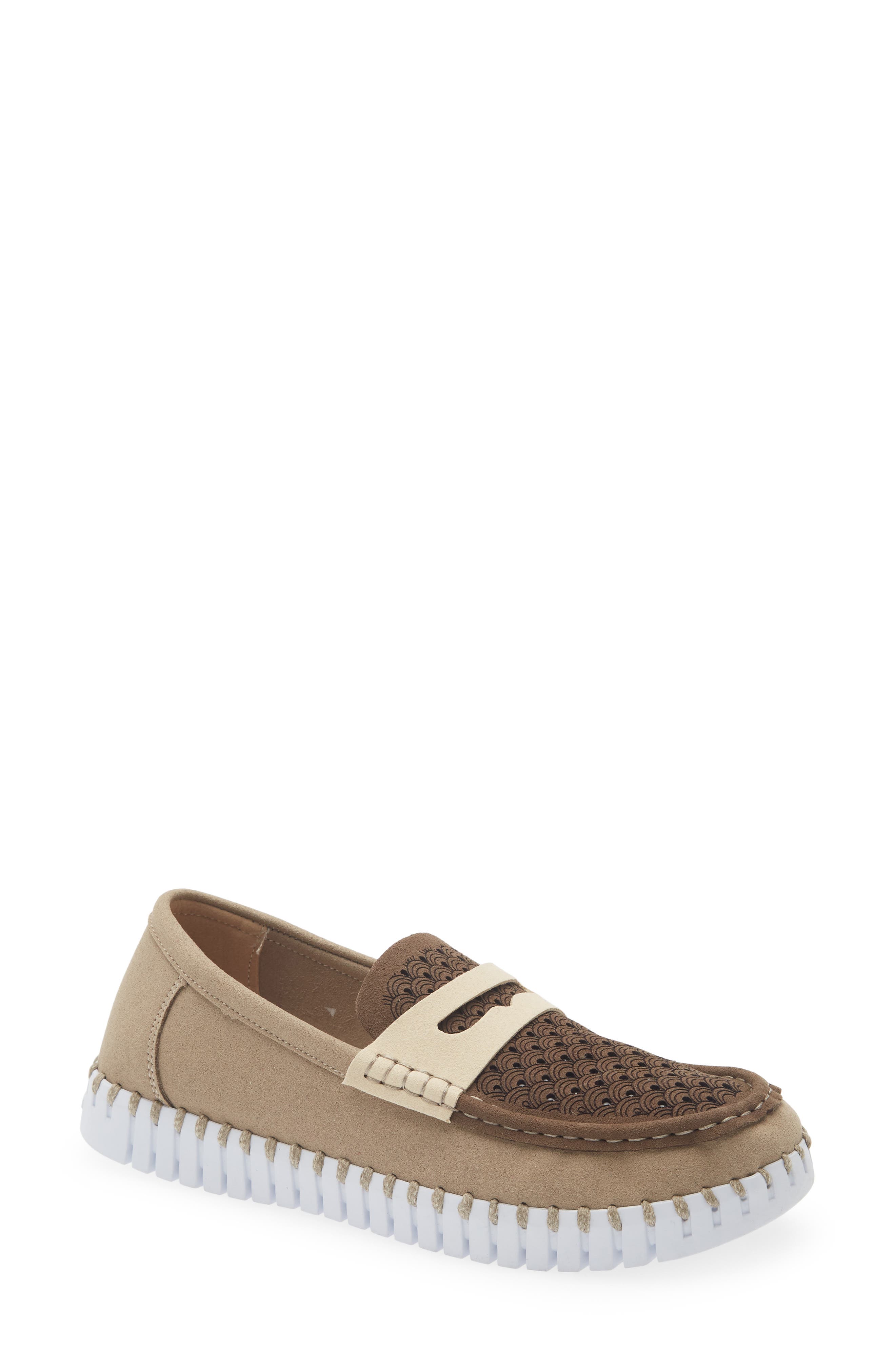 Ilse Jacobsen Tulip 3233 Loafer, Main, color, Coriander