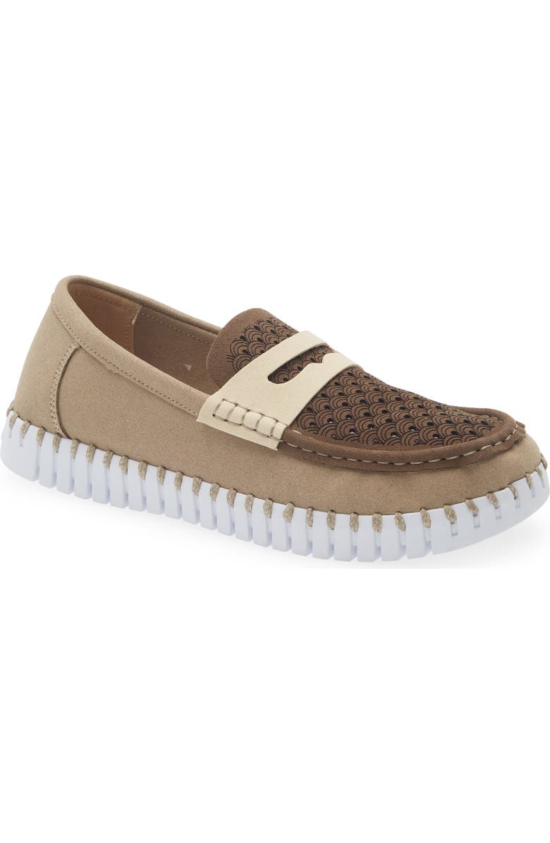 Ilse Jacobsen Tulip 3233 Loafer, Main, color, Coriander