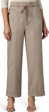 Wit & Wisdom Ultra Skyrise High Waist Relaxed Stretch Cotton Pants
