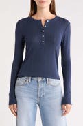 Marine Layer Pointelle Henley