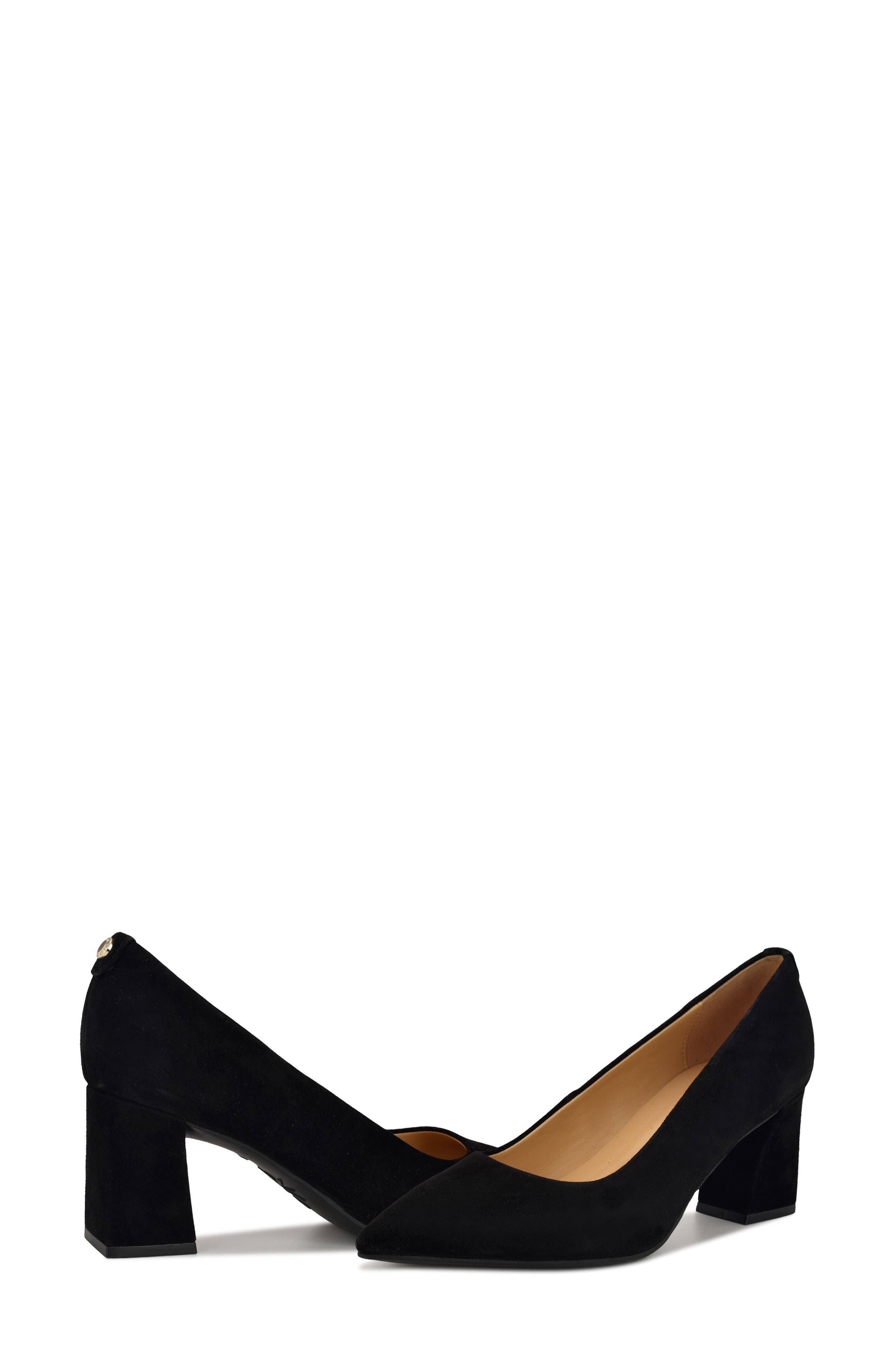 Nine West Kalore 9x9 Pointed Toe Pump, Alternate, color, Black