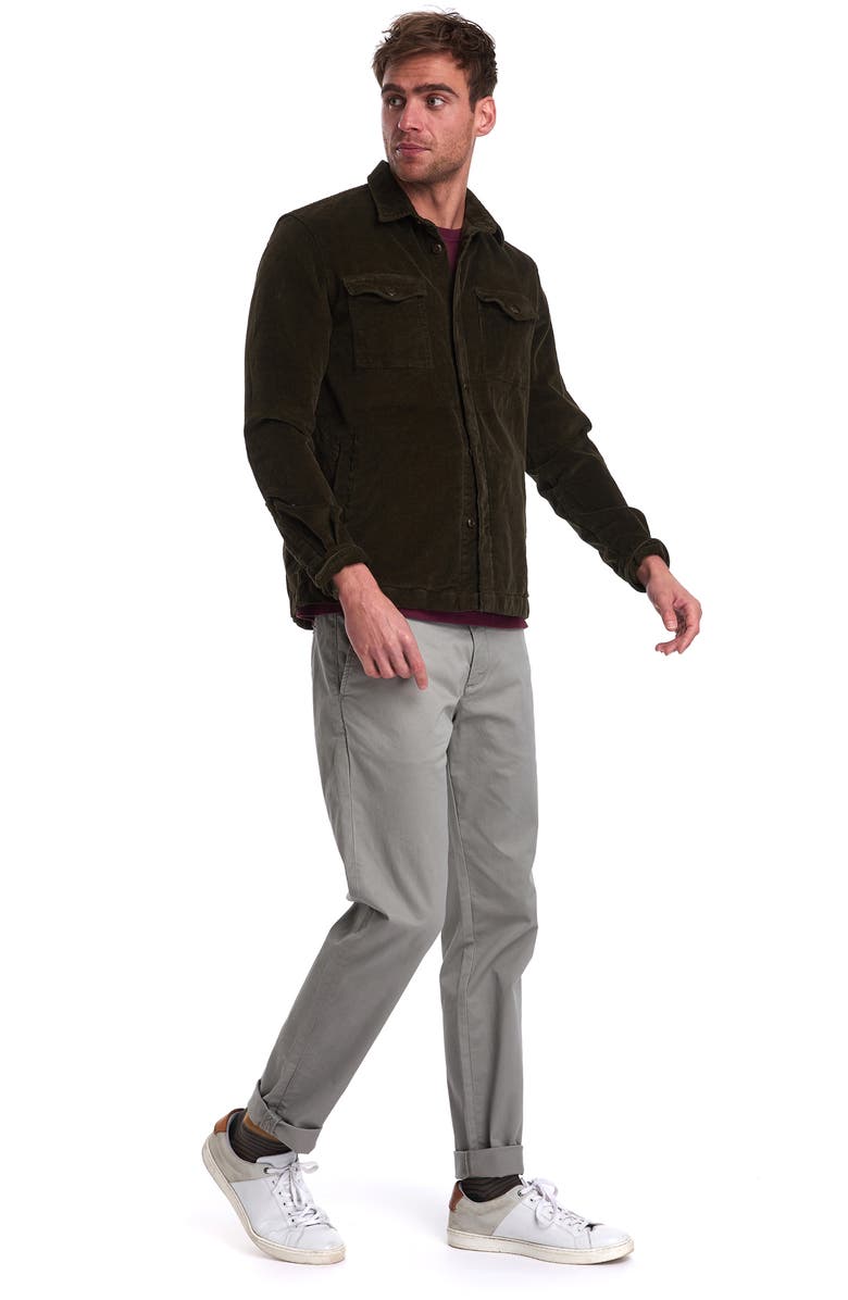 Barbour Stretch Corduroy Overshirt, Alternate, color, 