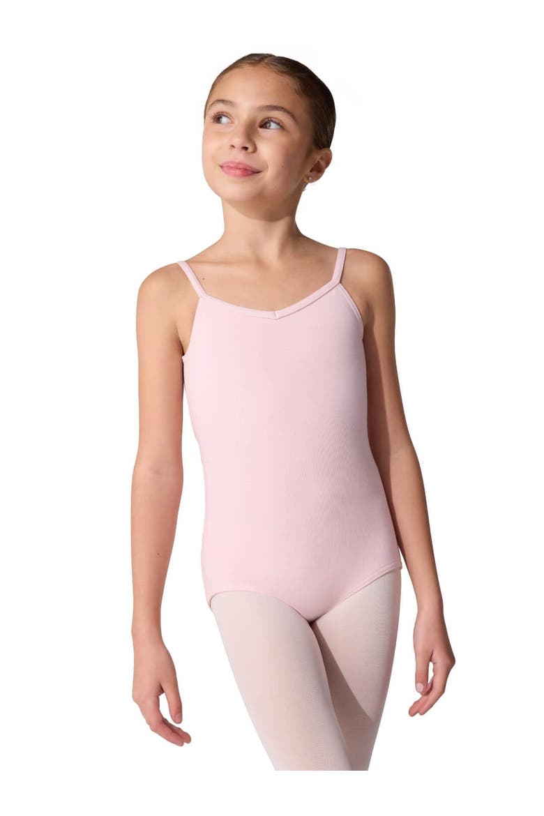 V-Neck Camisole Leotard, Alternate, color, light/pastel pink
