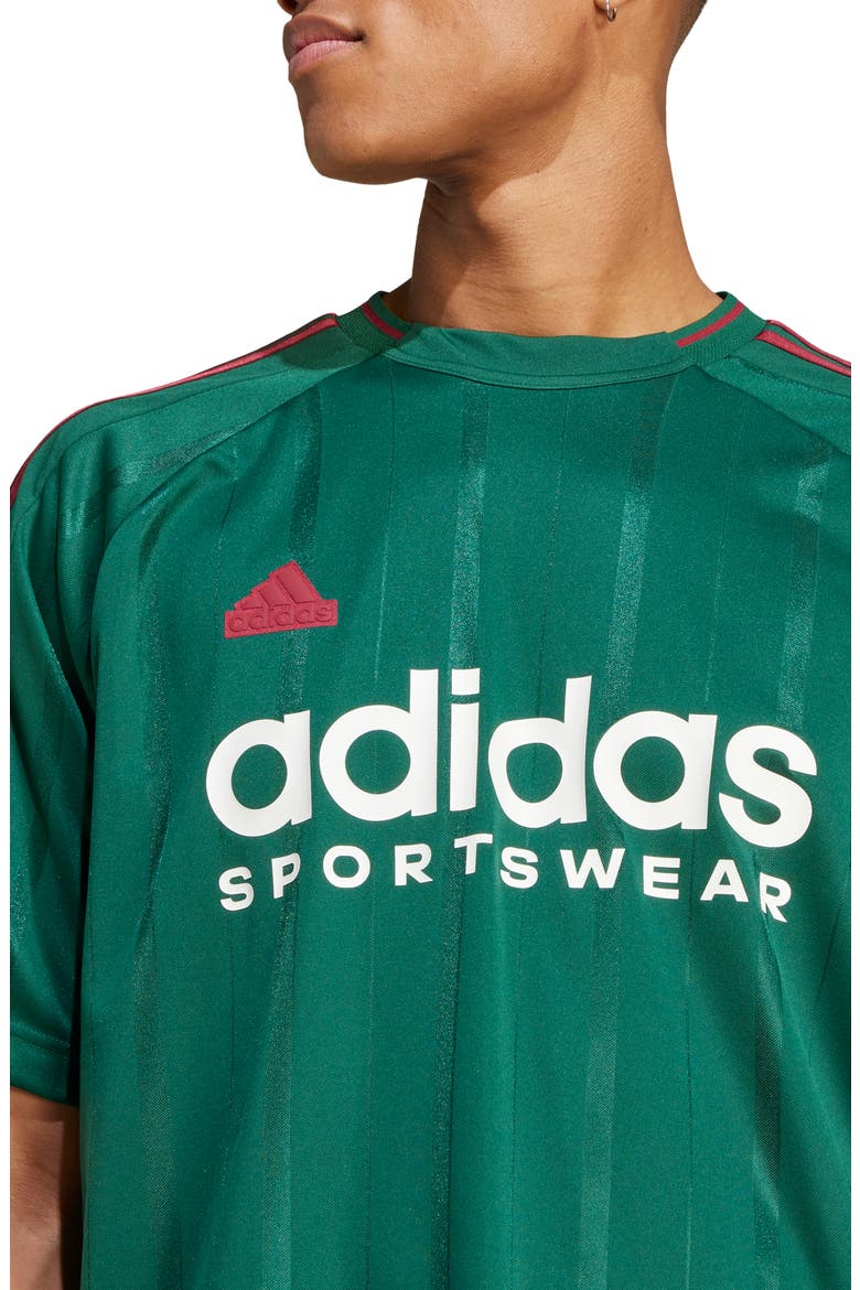 Tiro Nations Pack T-Shirt, Alternate, color, DARK GREEN/ BURGUNDY/ WHITE