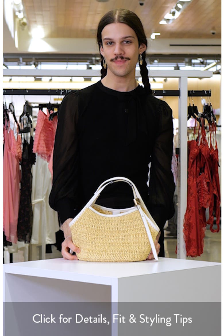 deco straw small tulip tote bag video