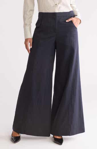 TWP Demie Linen Blend Wide Leg Pants