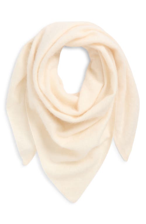 Nordstrom Brushed Cashmere Scarf In Neutral