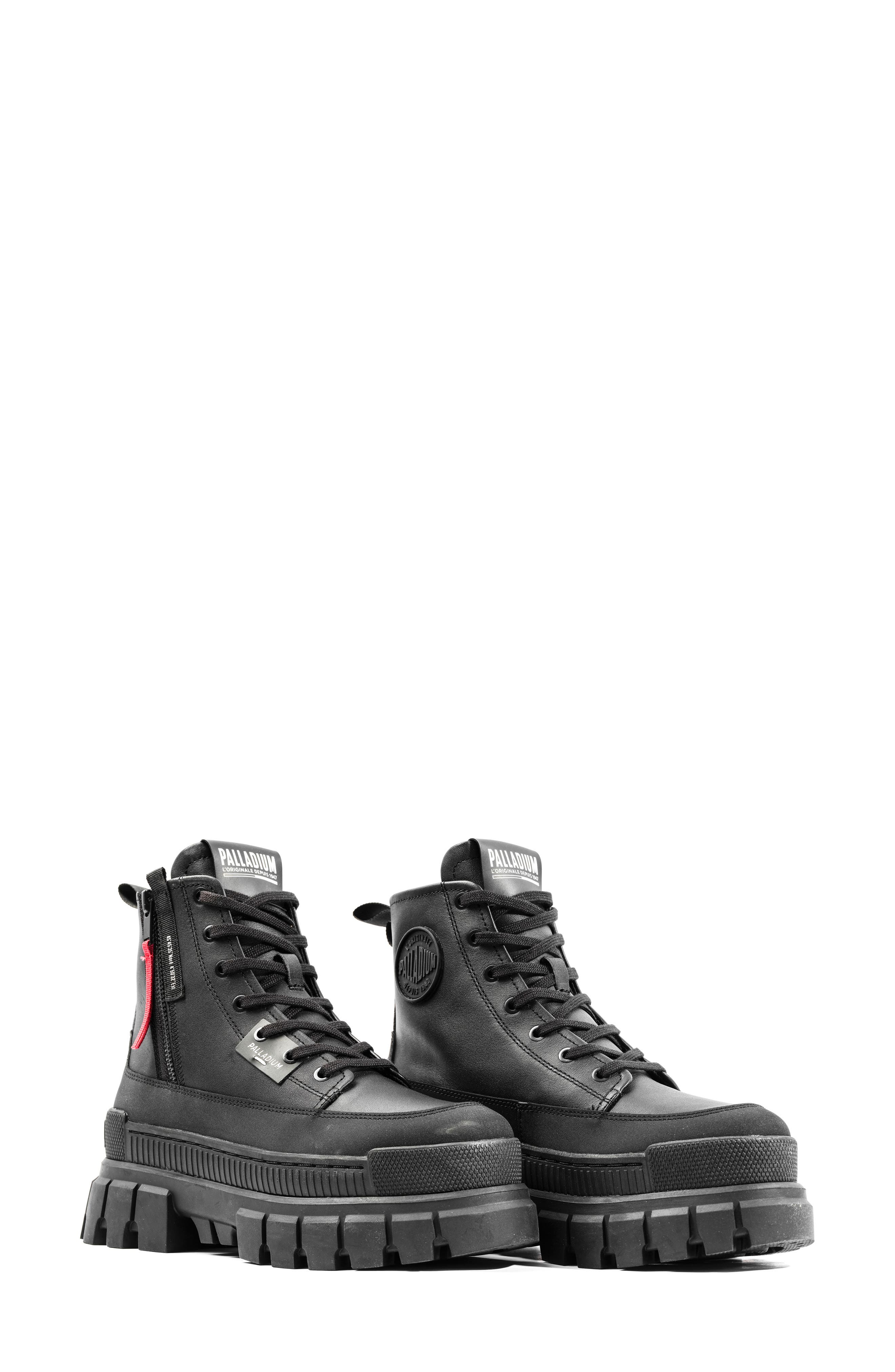 Palladium Revolt Combat Boot, Alternate, color, 