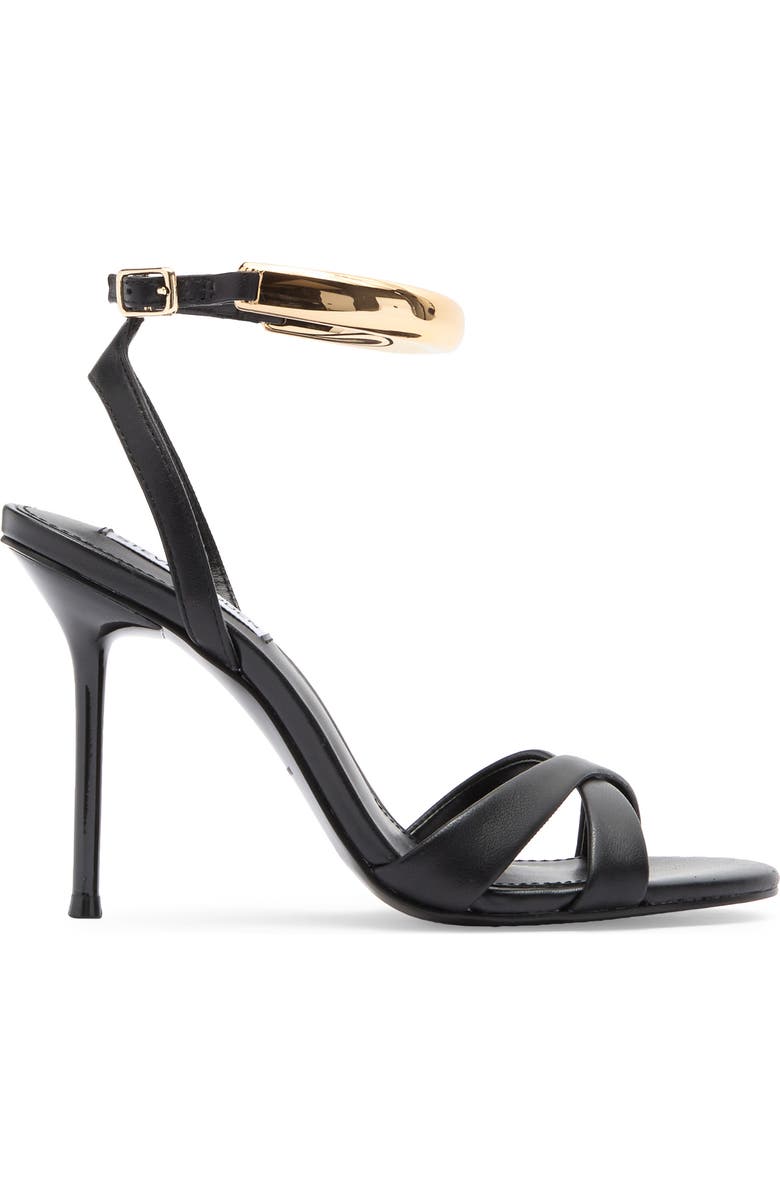 Steve Madden Dianna Sandal, Alternate, color, Black Leather