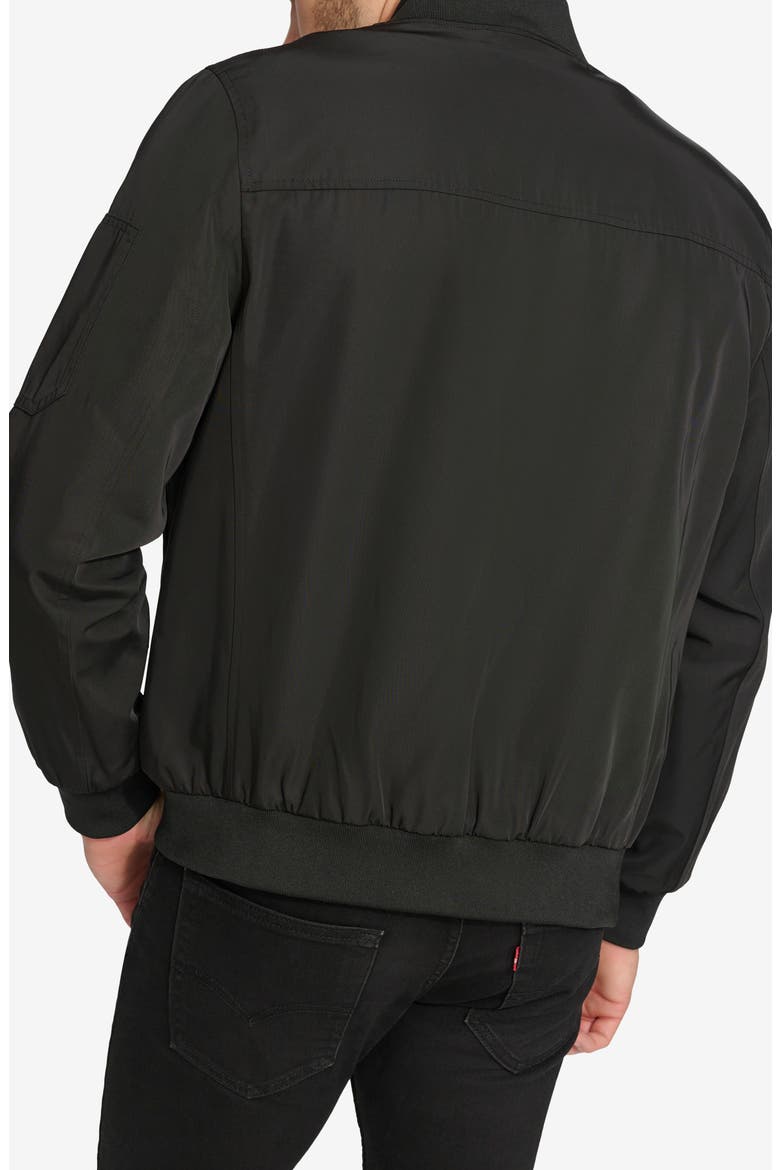 Bomber Flight Jacket, Alternate, color, BLACK